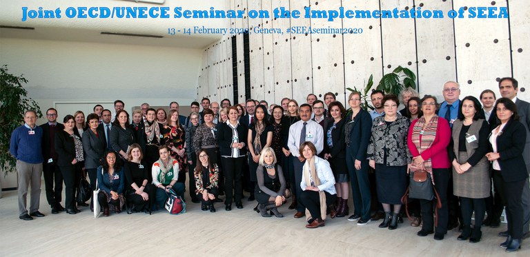13-14 February 2020 | Joint OECD/UNECE Seminar on the Implementation of the System of Environmental-Economic Accounting 
