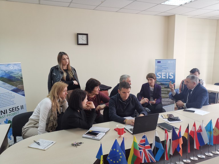 2-3 March 2020 | The EEA team builds capacity of air quality monitoring in the Republic of Moldova