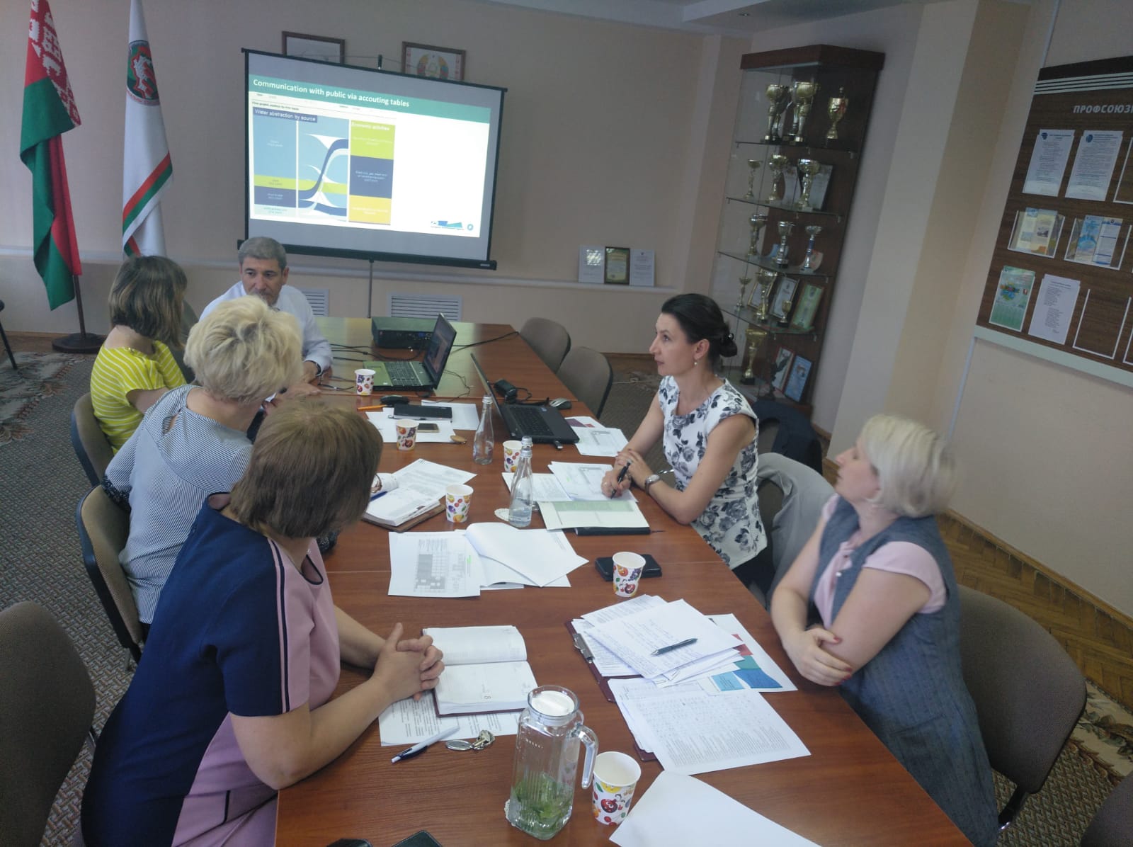 25 June 2019 | Discussion on the water flow accounts in the Republic of Belarus