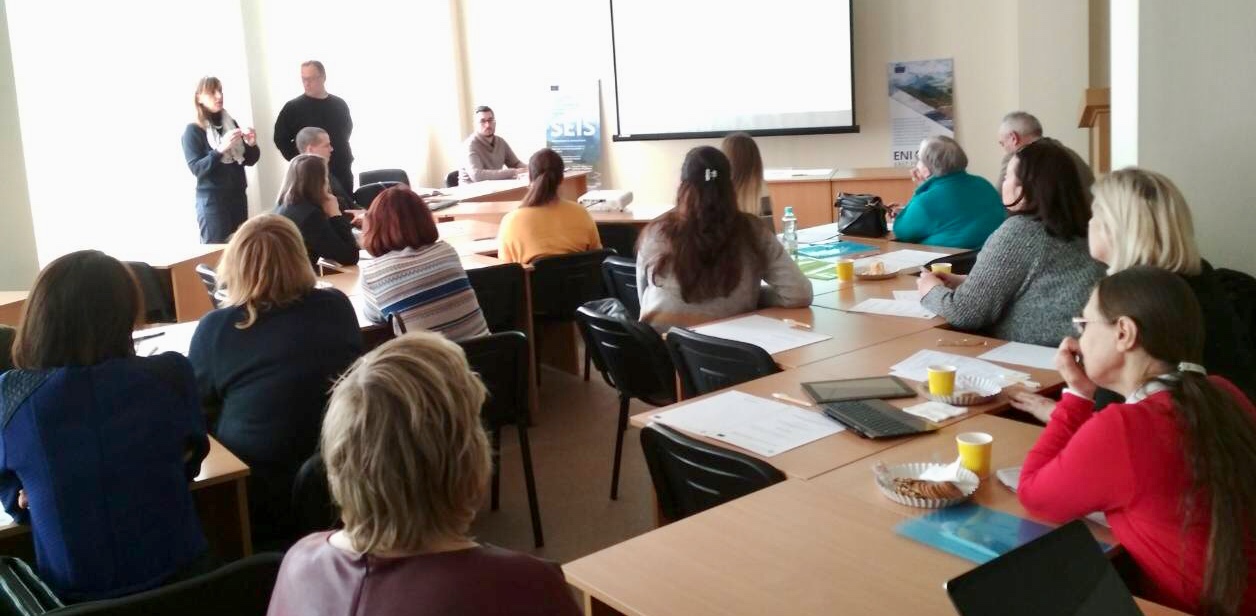 26 March 2018 | Ukraine: In-depth water data management training by ENI SEIS II East