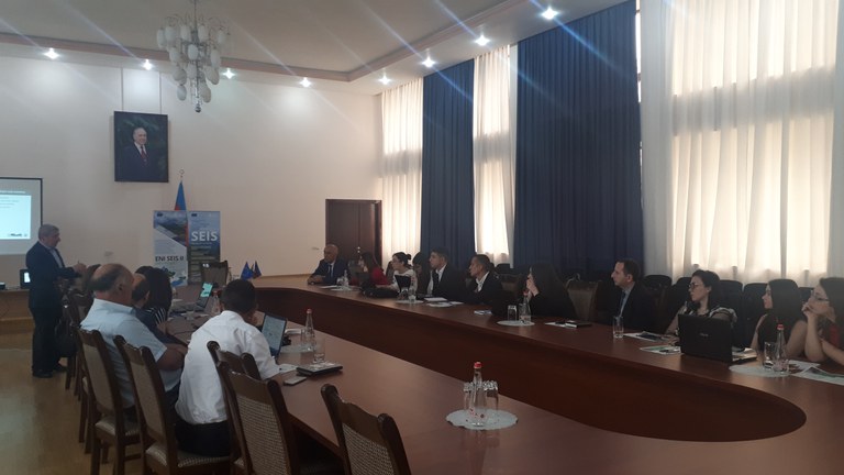 29 May 2019 | Training on water accounts in Azerbaijan 