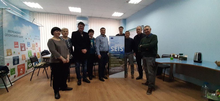 5-6 March 2020 | The EEA team builds capacity of air quality monitoring in Ukraine