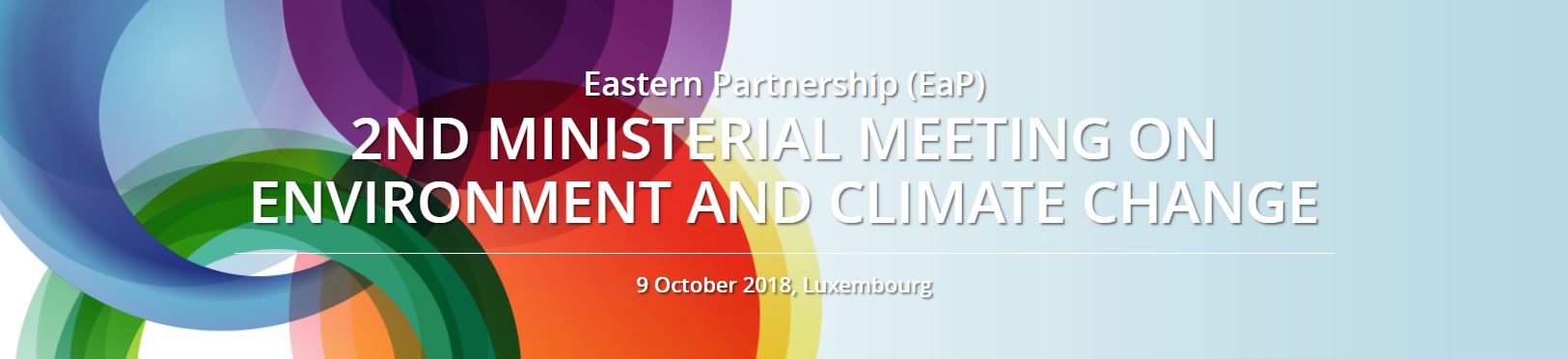 9 October 2018 | EEA at the 2nd Eastern Partnership Ministerial Meeting on Environment and Climate Change