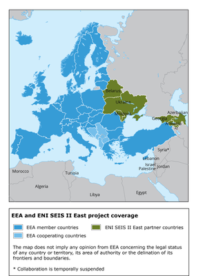 EEA and ENI SEIS II East Project coverage