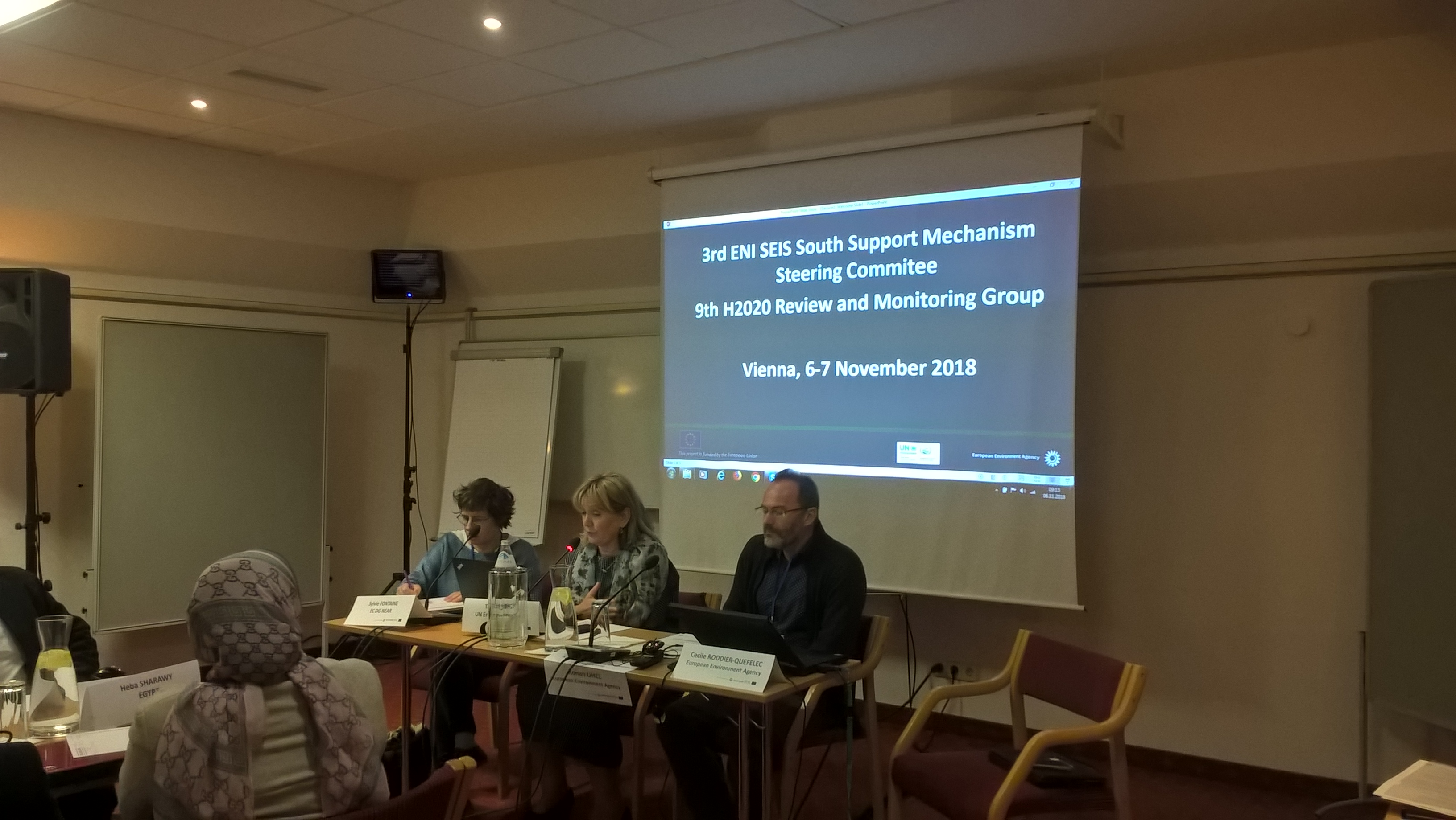 Annual meeting of the Steering Committee of the ENI SEIS II South Support Mechanism project and Horizon 2020 (H2020) Review and Monitoring (RM) 