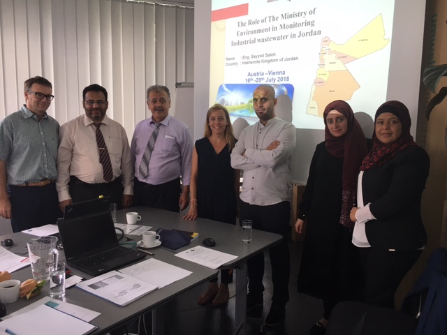 Jordan Delegation visits Austria to learn more about Industrial wastewater - Regulations, Parameters & Indicators, Treatment Techniques, Monitoring, Statistics and Reporting 