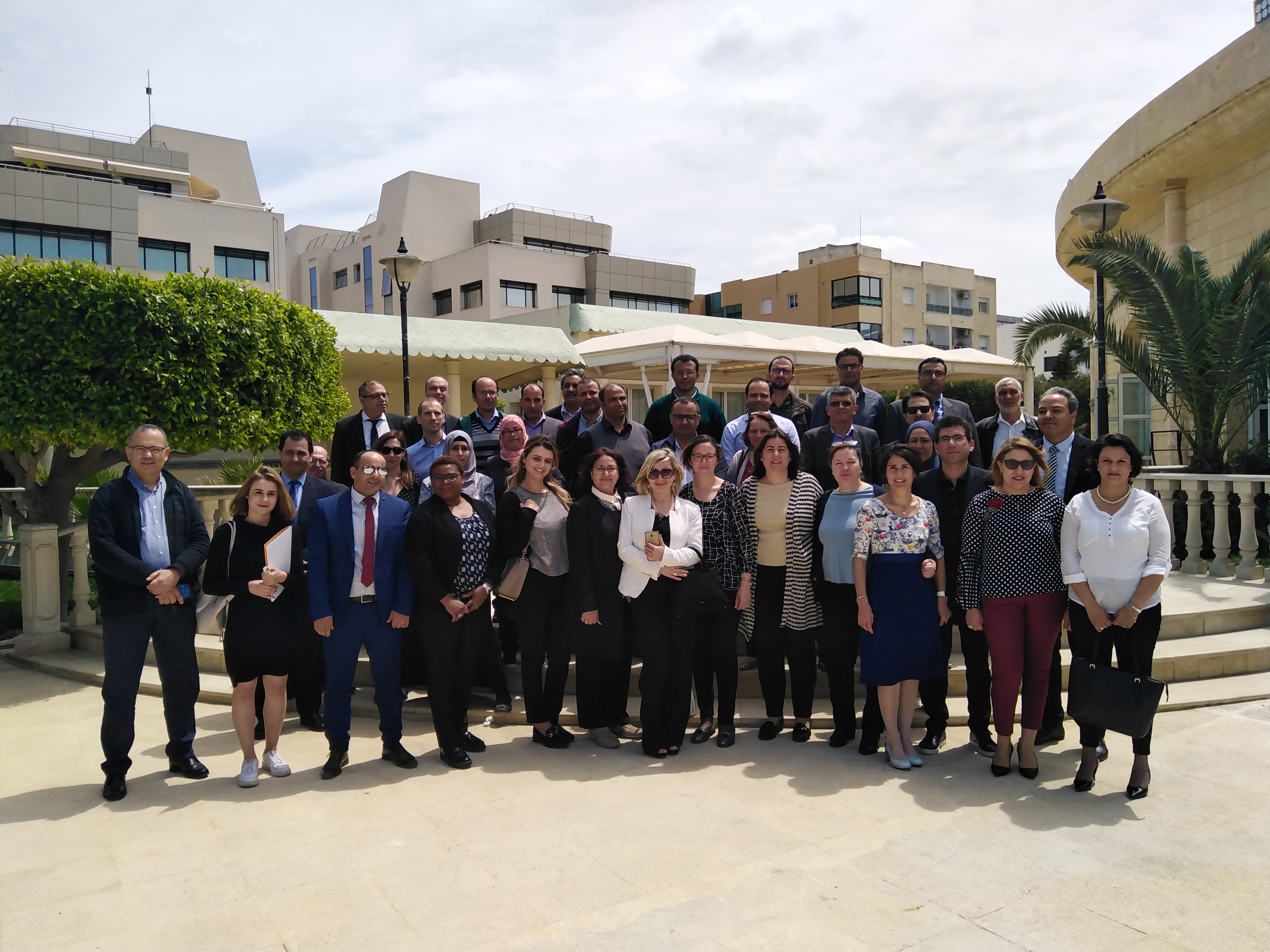 Tunisian stakeholders discuss environmental information, 30 April 2019